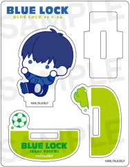 【中古】アクリルスタンド・アクリルパネル 01.潔世一 ゆらゆらアクリルフィギュア 「ブルーロック」