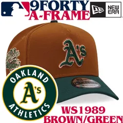 【海外限定】New Era 9FORTY A-frame MLB Oakland Athletics