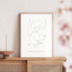 【A2】パウル・クレー Schellen-Engel（鈴をつけた天使）天使連作 アートポスター 名画 絵画 特大 アートパネル AP297
