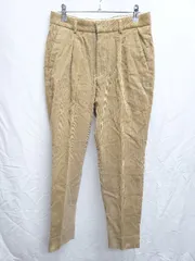 ◇ BEAUTY&YOUTH UNITED ARROWS EMMETEX コーデュロイ テーパードパンツ サイズS ライトブラウン メンズ P  【1407260005810】