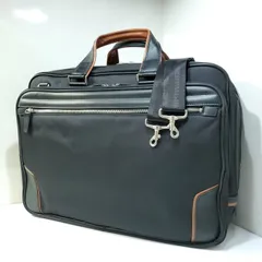 【美品】ポロクラブ Polo Club ケンブリッジユニバーシティ C.U.P.C ナイロン レザー 大容量 出張 2way 斜め掛け 肩掛け ショルダーバッグ ハンドバッグ ブラック PO-4762 4761045e20250307