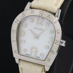 AIGNER Amalfi A32200 蹄型 腕時計 ゴールド ブラウン - メルカリ