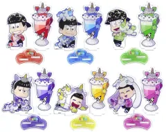 【中古】アクリルスタンド・アクリルパネル 全6種セット 「おそ松さん×COLLABO CAFE HONPO LABO トレーディングミニキャラアクリルスタンド」