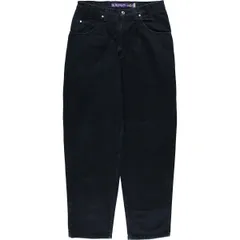 古着 90年代 リーバイス Levi's SILVER TAB シルバータブ BAGGY バギー ブラックデニム テーパードデニムパンツ USA製/evb009810