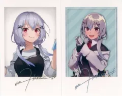 【中古】キャラカード 葉加瀬冬雪 チェキ風カード2枚セット 「バーチャルYouTuber にじさんじ×SHIBUYA TSUTAYA」