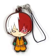 【中古】キーホルダー・マスコット(キャラクター) 轟焦凍 にとたん ラバーキーホルダー 「僕のヒーローアカデミア HERO FES.」 ヒーローフェスくじ C賞景品