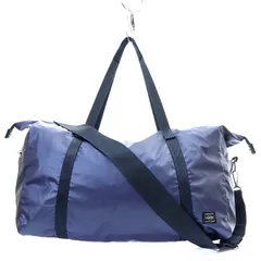 ポーター PORTER GIRL 吉田カバン コーラル CORAL ボストンバッグ ハンドバッグ ショルダーバッグ 2way 斜め掛け ナイロン 紺 ネイビー /YO17のサムネイル