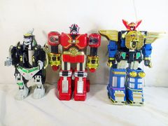 美品 バンダイ 恐竜戦隊 ジュウレンジャー 進化合体 3 守護獣