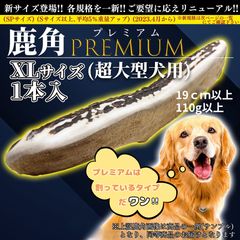 特別(プレミアム・XL1本入)『ガリッとホーンP』超大型用 鹿の角 犬の