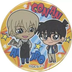 【中古】バッジ・ピンズ 安室透＆江戸川コナン 「名探偵コナン カプセルカンバッジ vol.3」