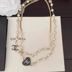 2024年最新】chanel パールネックレス ハートの人気アイテム - メルカリ