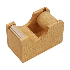 【人気商品】テープカッター 小 ナチュラル 日本製 オークヴィレッジ 国産 天然木 無垢材 01015-10のサムネイル