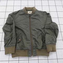 ◇ ⊇ Ray BEAMS レイ ビームス レースアップ 長袖 ブルゾン ジャケット サイズ1 カーキ系 レディース E  【1509180007124】