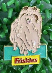 Friskies　犬　ピンバッチ