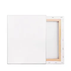 セット キャンバス 2枚 張りキャンバス キャンバス画材 canvas F3 油絵・アクリル絵に適用 (273mm*220mm*2枚)のサムネイル