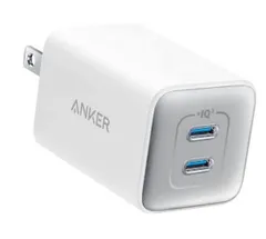 Anker 523 Charger (Nano 3 47W) USB PD USB-C/高速充電器/PowerIQ 3.0 (Gen2)搭載/PSE技術基準適合/折りたたみ式プラグ/iPhone MacBook Air その他各種機器対応 (ホワイト)のサムネイル
