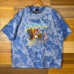 希少90sグレイトフルデッドデッドベアタイダイ柄Tシャツ両面プリント 