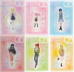 【中古】アクリルスタンド・アクリルパネル 全6種セット 「美少女戦士セーラームーン ストアオリジナル アクリルスタンドコレクション 5周年記念」 セーラームーンストア5周年記念グッズ