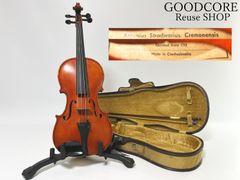 メンテ済み チェコ製 分数 3/4 バイオリン Antonius Stradivarius.1713 モデル 未使用 弓 本体美品 アジャスター内臓テールピース ケース 愛知県清須市 手渡し 全国発送対応 中古バイオリン モダンドイツ製 バイオリン Antonius Stradivarius ストラディ