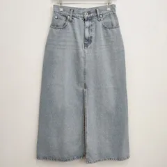 edit.for LuLu セミフレアデニムスカート 定価18700円 36 ロング  