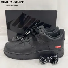 【未使用】Supreme×NIKE/シュプリーム×ナイキ AIR FORCE 1LOW/エアフォース1 ロー ブラック CU9225-001/26.0