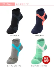 ★ファイテン★phiten★足王(ソッキング) 丸つま先タイプ レディース◆NEWカラー