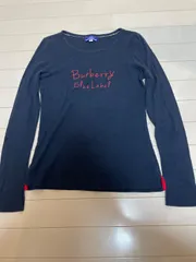 バーバリー　ブルーレーベル　長袖Tシャツ　Burberry size38 （M）