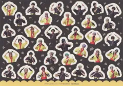 【中古】シール・ステッカー オリジナルB6サイズシール 「ミュージカル『刀剣乱舞』八 乱舞野外祭」 お土産コラボ限定ノベルティ