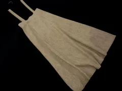 N. エヌ ナチュラルビューティーベーシック 2WAY ロング ジャンパー スカート sizeM/茶 ◇■ レディース