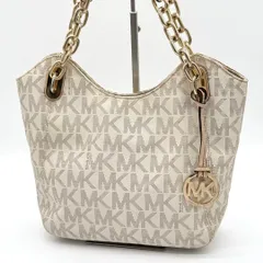 【良品】MICHAELKORS ハンドバッグ ハーフショルダーバッグ PVC