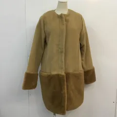 MURUA ムルーア コート 011530001701 ノーカラーファー切り替えのサムネイル