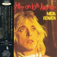 【入手困難！ＵＳ.Org盤ＬＰレコード】ミック・ロンソン／１０番街の殺人 入手困難！US.Org盤LPレコード】ミック・ロンソン／10番街