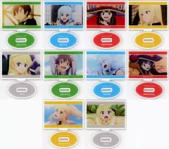 【中古】アクリルスタンド・アクリルパネル 全10種セット 「この素晴らしい世界に祝福を!3 トレーディング場面写アクリルスタンド」