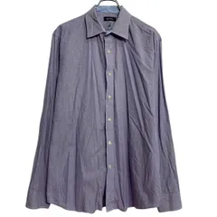 NAUTICA 長袖 ストライプシャツ L ブルー ホワイト ノーティカ ボタン カジュアルシャツ 古着卸 アメリカ仕入 a701-5230のサムネイル