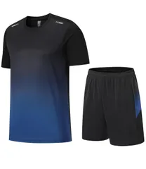 【人気商品】スポーツウェア メンズ 半袖 ジャージ メンズ 上下セット 夏服 ランニングウェア Tシャツ ショートパンツ トレーニングウェア 部屋着 通気 吸汗速乾
