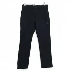 【新品】オークリー パンツ 黒 裏起毛 撥水 防風 保湿 ストレッチ メンズ 31 ゴルフウェア Oakley