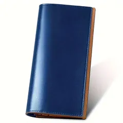 栃木レザー 二つ折り 長財布 メンズ レディース 本革 YKKファスナー ギフトBOX