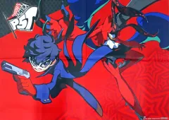 【中古】ポスター B2布ポスター ジョーカー＆アルセーヌ 「PS5/PS4/Switchソフト ペルソナ5 タクティカ」 ゲーマーズ購入特典