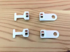 プラレール 対応　マグネット 連結器　２種類×２個セット（自作品）