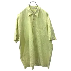 IZOD 半袖シャツ チェックシャツ XL サイズ アイゾッド ライトグリーン系 古着卸 アメリカ仕入 t2406-3561