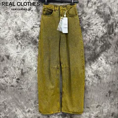 【未使用】MM6 Maison Margiela/エムエム6メゾンマルジェラ PANTS 5 POCKETS/5ポケットデニム パンツ/イエロー/S62LB0174S30652/26 #1のサムネイル