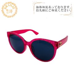 GUCCI グッチ GG0035SA インターロッキングG サングラス ピンク レディース ブランド