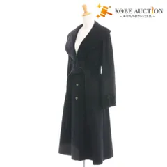 M'S GRACY ダークグレー ウールコート 40、アルパカ入り、未使用 M'S GRACY ダークグレー ウールコート 40、アルパカ入り、未使用 楽天