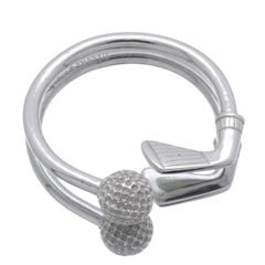 ティファニー Tiffany&co ゴルフ キーリング シルバー Ag925 レディース 女性 メンズ 男性 【中古】