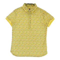 サイズ：S CALLAWAY キャロウェイ ; 半袖ポロシャツ 小花柄 イエロー系 [240101504904] ゴルフウェア レディース ストスト