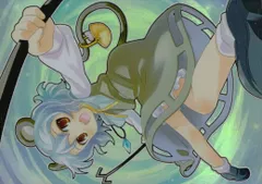 東方project イラスト　色紙　ナズーリン　偽ナズ等　4枚セット 東方project イラスト 色紙 ナズーリン 偽ナズ等 4枚セット