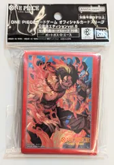BANDAI ONE PIECE　CARDGAME オフィシャルカードスリーブ ポートガス・D・エース 70枚
