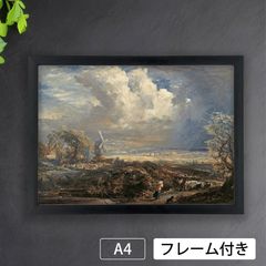 サミュエル・パーマー、夕暮の教会からの帰途、希少な画集より、高級新品額・額装付 qBSAEAt2Uduimvh7tNWztn.png@jpg