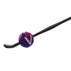 髪飾り 成人式 振袖 前撮り 袴 花 浴衣 夏祭り 花火大会 青 紫 玉かんざし 一本差し ちりめん かんざし 和柄 簪 レトロ 和風 No.9-4234