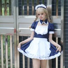 メイドコスプレ メイド服 可愛い ロリータ 可愛い子  大きいサイズ  コンカフェ 萌え ハロウィン メイド仮装 メイドコスチューム メイド レディース メイド  メイドカフェ 喫茶店 イベント パーティー 学園祭 撮影 文化祭 ハロウィン luolita18